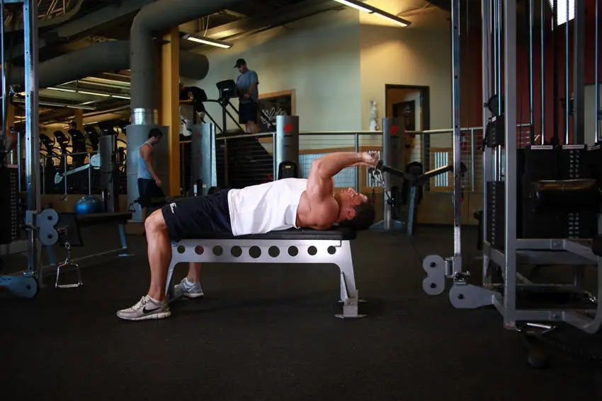 The Supine Skull-Kisser Cable Crush