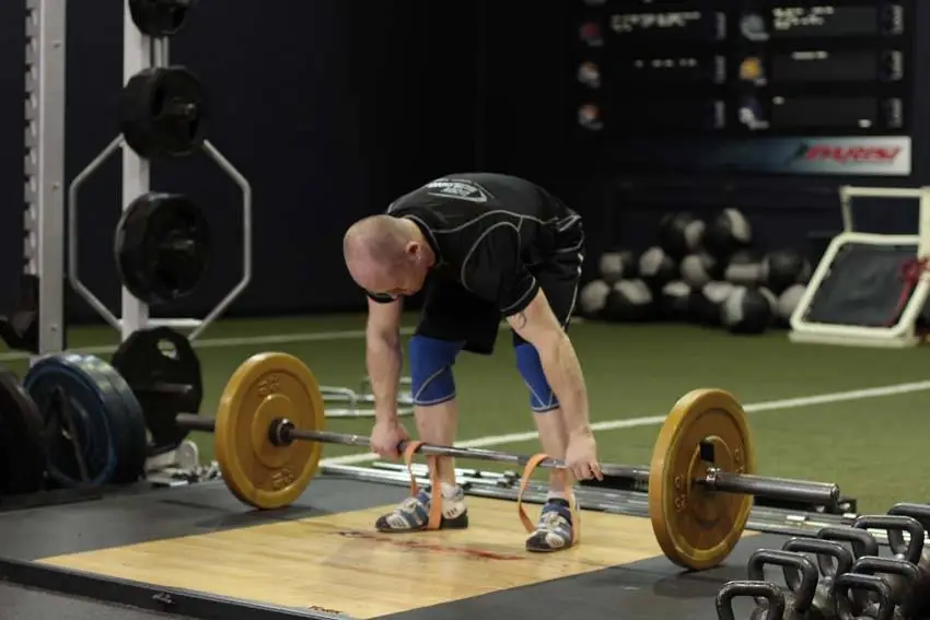Rubber Band Deadlift Nightmare (Banded Barbell Pull)
