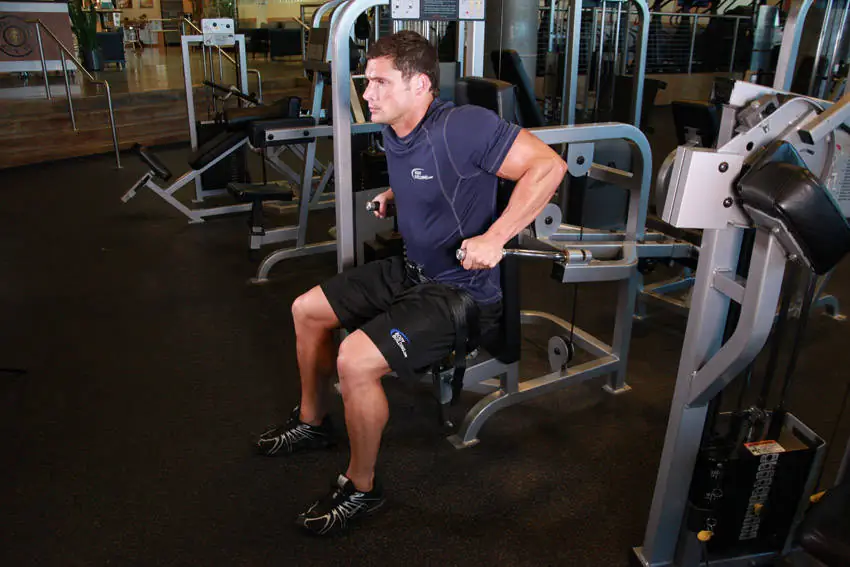 Mechanical Arm Masher (Seated Tricep Press Station)